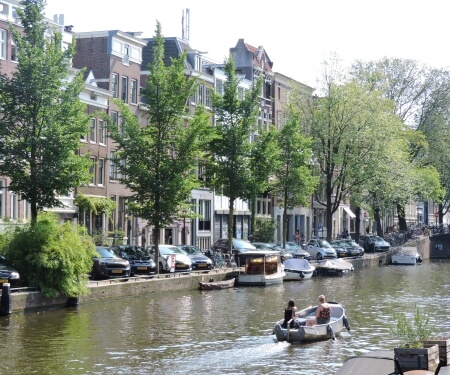 Vaarroute Amsterdam Prinsengracht