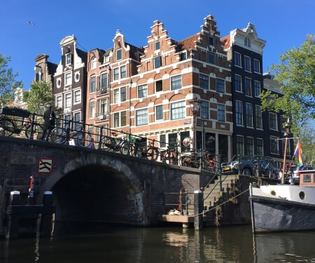 Vaarroutes Amsterdamse grachten voor sloepje Boaty